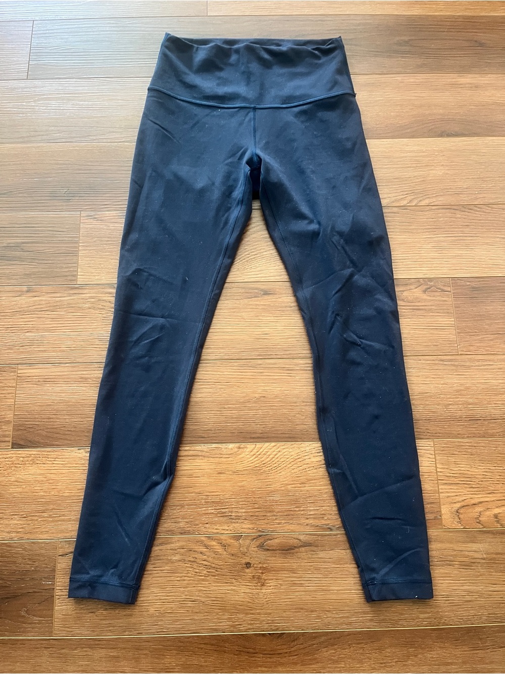 lululemon navy blue high-rise leggings